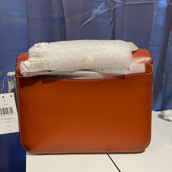 COACH Madison Signature Leather Crossbody Bag - Picture 6 of 12